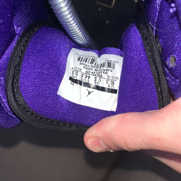 Air Jordan 1 Retro Mid Dark Concord 2014 - Picture 6 of 6